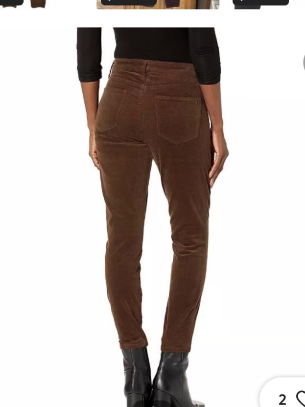NWT Tommy Hilfiger Tribeca Skinny Corduroy Pants (Size 8) - Picture 13 of 14